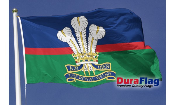 DuraFlag® Royal Welsh Regiment Premium Quality Flag